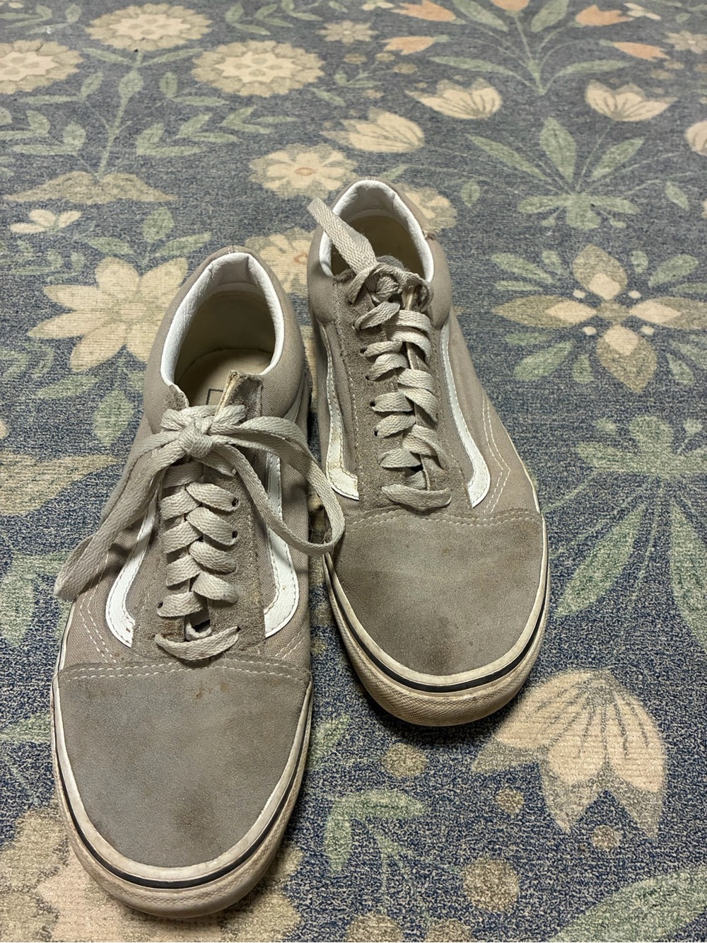 Gray van sneakers
